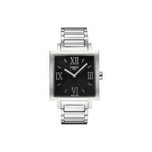 TISSOT Часы Ruan Ting Series Quartz Movement Women's Watch Watch 29mm Black Dial T034.309.11.053.00