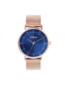 s.Oliver Кварцевые часы 2036553 в корпусе из розового золота