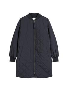 Marc O'Polo DENIM Легкое стеганое пальто свободного кроя в насыщенных синих тонах