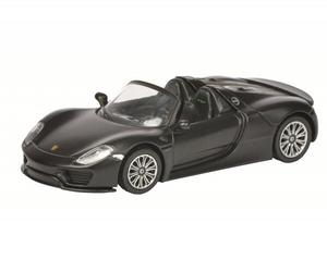 Schuco Porsche 918 Spyder Черный 1:64 452011400