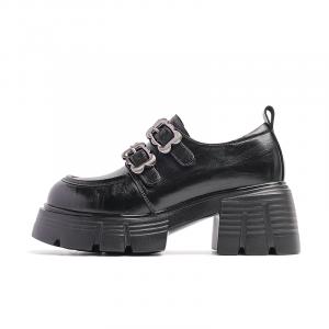 Повседневные туфли 7 см женские AQUASCUTUM, Black