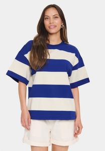 Футболка Saint Tropez HAFRUNSZ, Clematis Blue/Ice Block Stripe/Blue