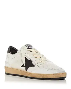 Женские низкие кроссовки Ball Star Golden Goose, белый