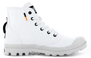 Pampa Canvas Shoes Unisex High-top White Palladium