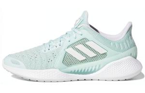 Кроссовки для бега Climacool Vent унисекс с низким верхом светло-зеленые Adidas