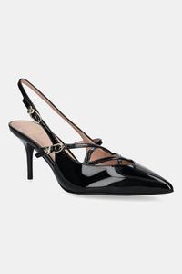 Кожаные туфли Love Moschino, черный