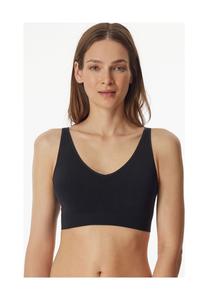 Классическое бесшовное поддерживающее бюстье для женщин SCHIESSER, черный