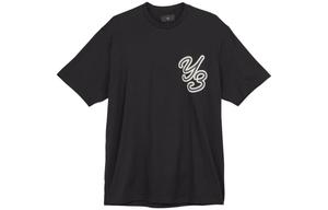 Футболка Gfx S/S с логотипом Y-3, черный