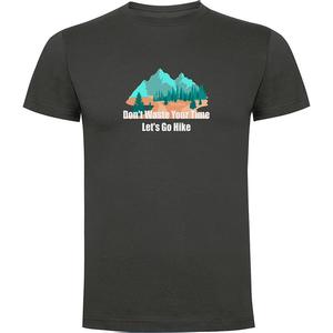 Футболка с коротким рукавом Kruskis Dont Waste Your Time, серый