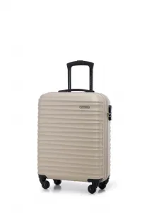 Небольшой чемоданчик из abs-пластика на колесиках. Wittchen, Beige