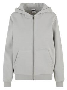 Кардиган Urban Classics Zip-Kapuzenpullover, цвет lightasphalt