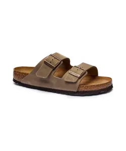 Кожаные тапочки Аризона Regular fit Birkenstock, бежевый