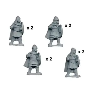 Варяжская гвардия с копьями, Historical Miniatures - Dark Ages - Byzantine (28mm) (Crusader Miniatures)