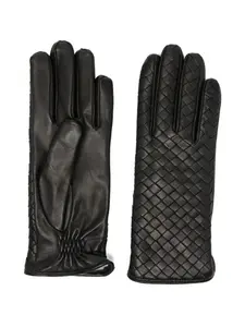 Кожаные перчатки Manokhi, черный