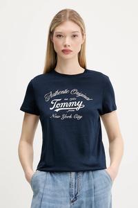 Футболка Tommy Jeans, темно-синий