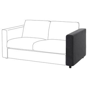 Подлокотник VIMLE IKEA, цвет hillared anthracite