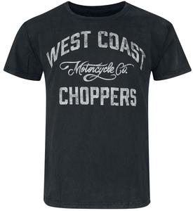 Футболка West Coast Choppers Motorcycle Co., черный