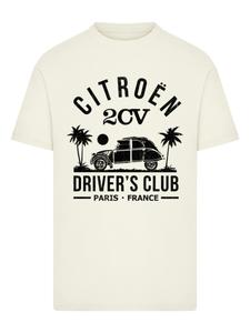 Рубашка F4NT4STIC Citroën 2CV Drivers Club Black Beach, песочный