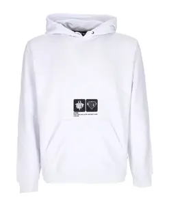 Белая легкая толстовка с капюшоном и застежкой-молнией Iuter, белый