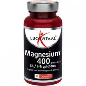 Lucovitaal Magnesium 400 Добавка с витамином B6 и L-триптофаном - 60 Капсул