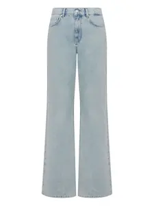 Расклешенные джинсы MOSCHINO JEANS, синий