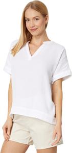 Рубашка Cloud Gauze с коротким рукавом L.L.Bean, белый