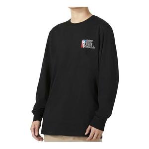 Футболка dimensions long sleeve t-shirt 'black' Vans, черный