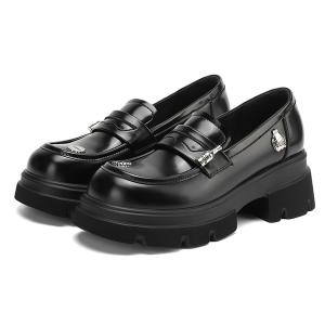 D:FUSE SCANDINAVIA Лоферы женские D FUSE SCANDINAVIA, черные