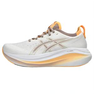 ASICS Кроссовки GEL NIMBUS 27 с низким верхом, устойчивые к истиранию, женские, белые, коричневые
