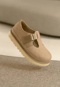 Балетки goldenstar mary jane с ремешком на щиколотке Ugg, Sand