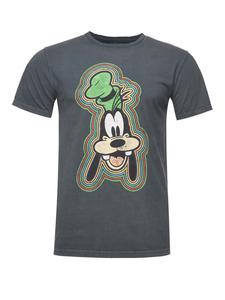 Футболка Re:Covered T-Shirt Disney Goofy Outline, цвет Charcoal