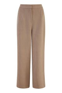 Брюки свободного кроя Yumi, коричневый