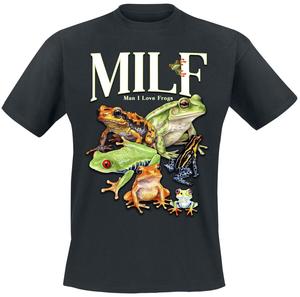 Футболка Sprüche MILF, черный