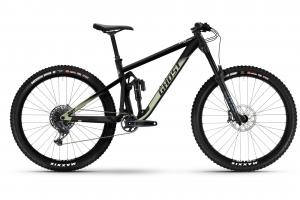Горный велосипед Ghost Riot am universal - 29 дюймов - fully, schwarz | black / super light green - matt