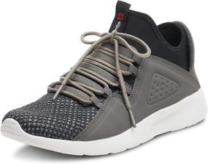 Мужские модные кроссовки Alpine Swiss, легкие вязаные теннисные кроссовки, серый