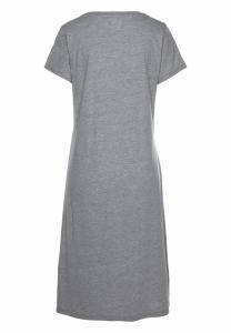 Ночная рубашка LASCANA, светло-серый