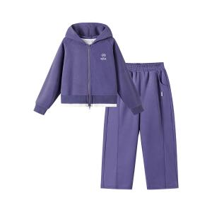 Детская повседневная спортивная одежда Disney, темно-фиолетовый