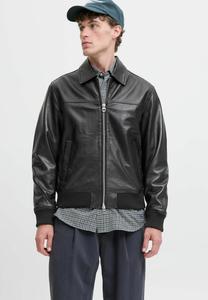 Куртка Jack & Jones Leather jacket, Black