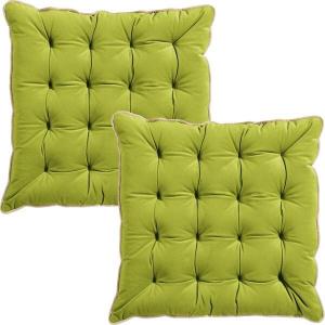Подушка для стульев Erwin Müller 2er-Pack 204636, 40x7x40 см, зеленый