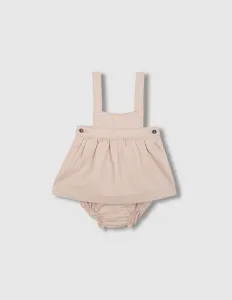 Детский песочник из саржи на камне Gocco, светло-серый