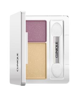 Тени для век CLINIQUE All About Shadow Duo, Beach Plum, 2.2g
