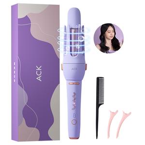 Полностью автоматическая плойка для завивки плойка для больших волн 32мм электрическая HS A1 ACK, фиолетовый