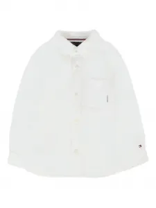 Рубашка с длинными рукавами Tommy Hilfiger Junior, белый