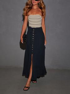 Длинная юбка LA Angels, черный