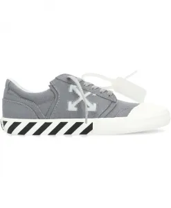 Кроссовки Vulc с выбритыми висками Off White, серый