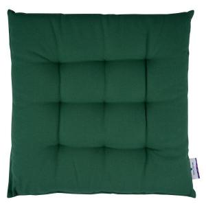 Подушка на сиденье Tom Tailor mit 9 Punkt-Steppung DOVE, 40x5x40 см, темно-зеленый