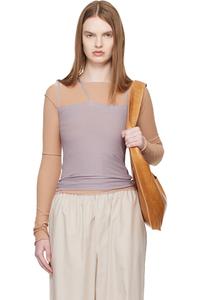 Baserange Фиолетовая майка Nida