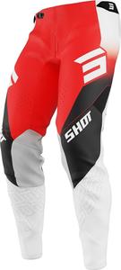 Мотоциклетные штаны Shot aerolite ultra, Red/White