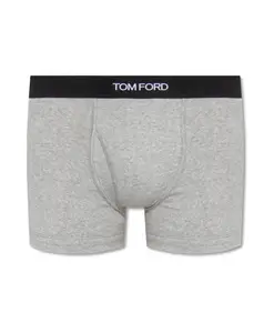Боксерские шорты с поясом с логотипом Tom Ford, серый