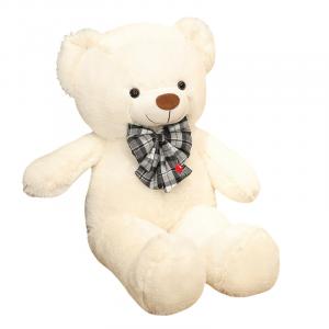 Плюшевый мишка Chubby Cute Bow Tie Gentleman MLING, белый